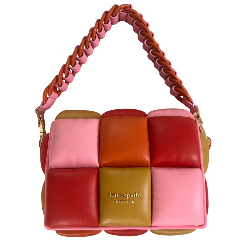 Kate Spade Boxxy Fiery Orange Convertible Crossbody Bag